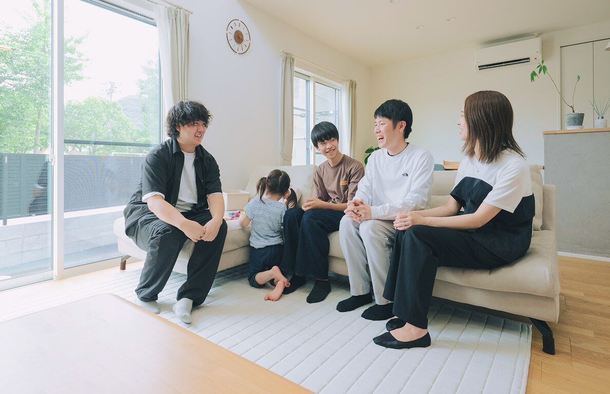 ご家族の集合写真