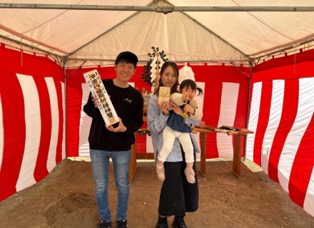 A様邸、地鎮祭を行いました！