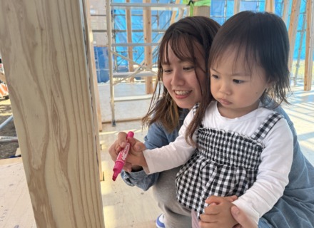 【A様邸 vol.2】成長をそばで感じる、あたたかな上棟の日