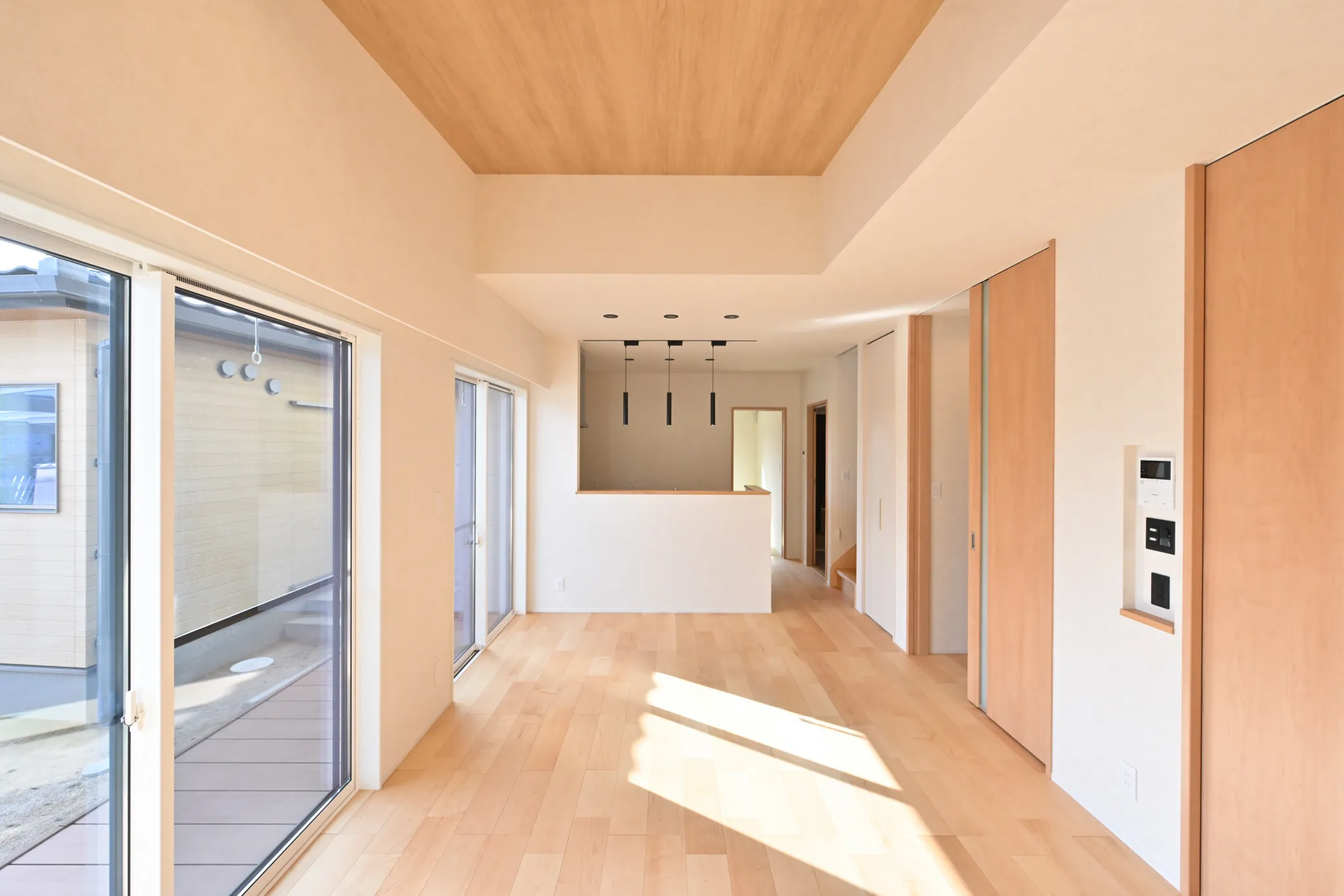 光の入り方まで設計した、明るくて開放感のある住まい。