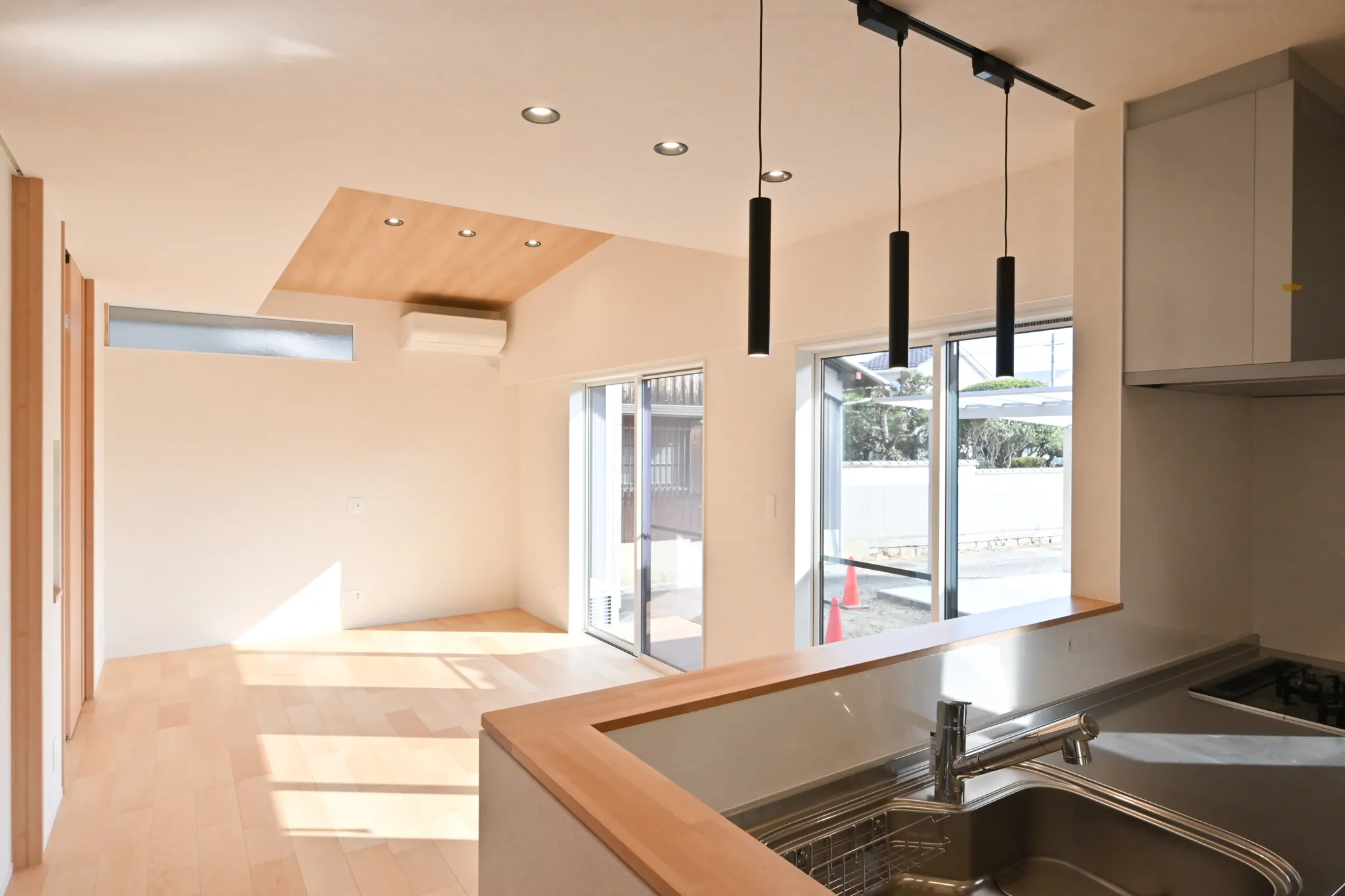 光の入り方まで設計した、明るくて開放感のある住まい。