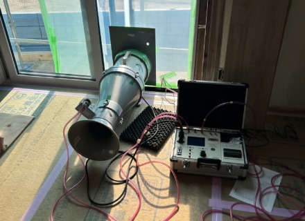 【記録】気密測定をしてみたら、こんな結果でした…!