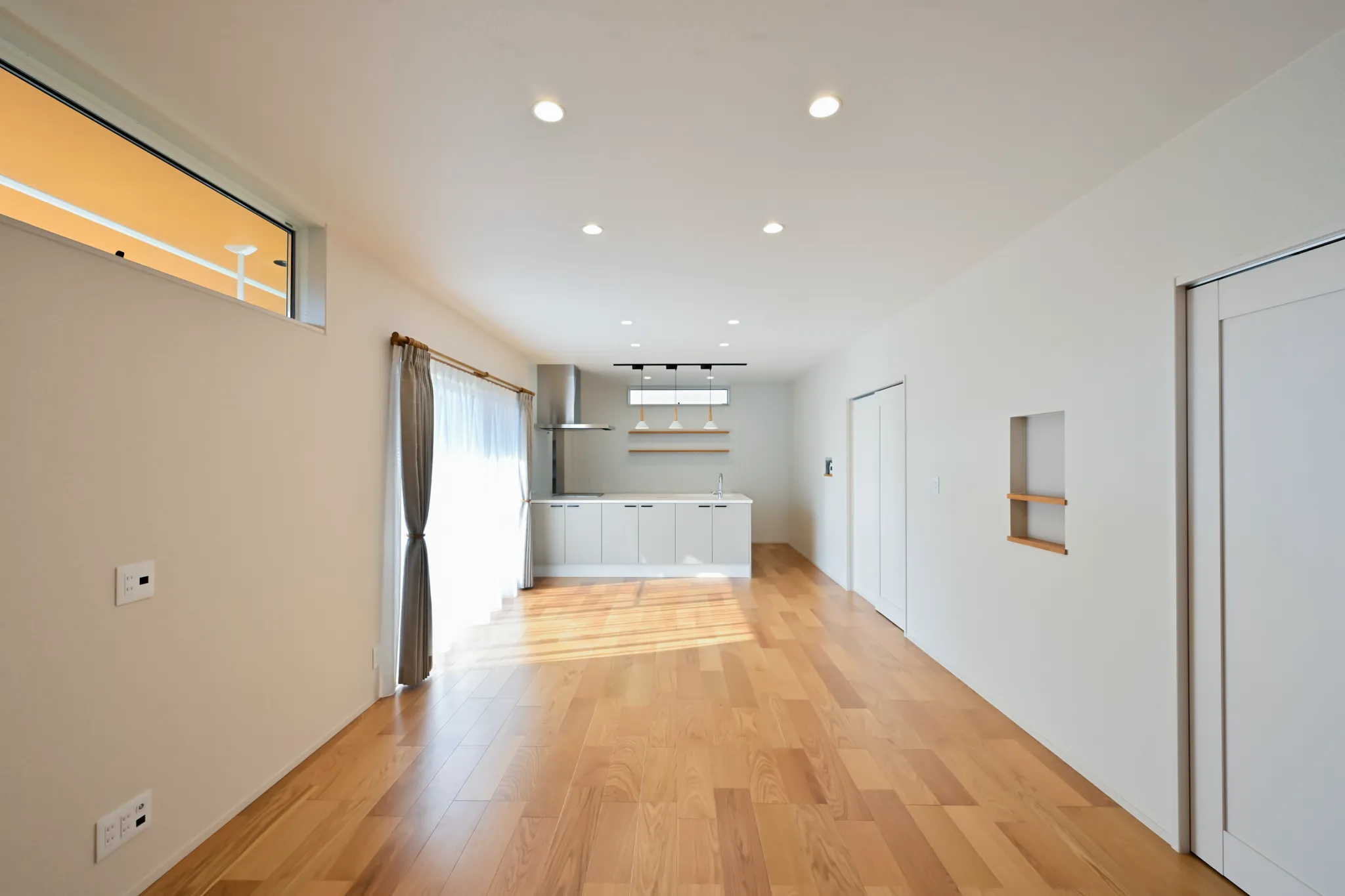 やわらかな光が届く、北欧スタイルの家