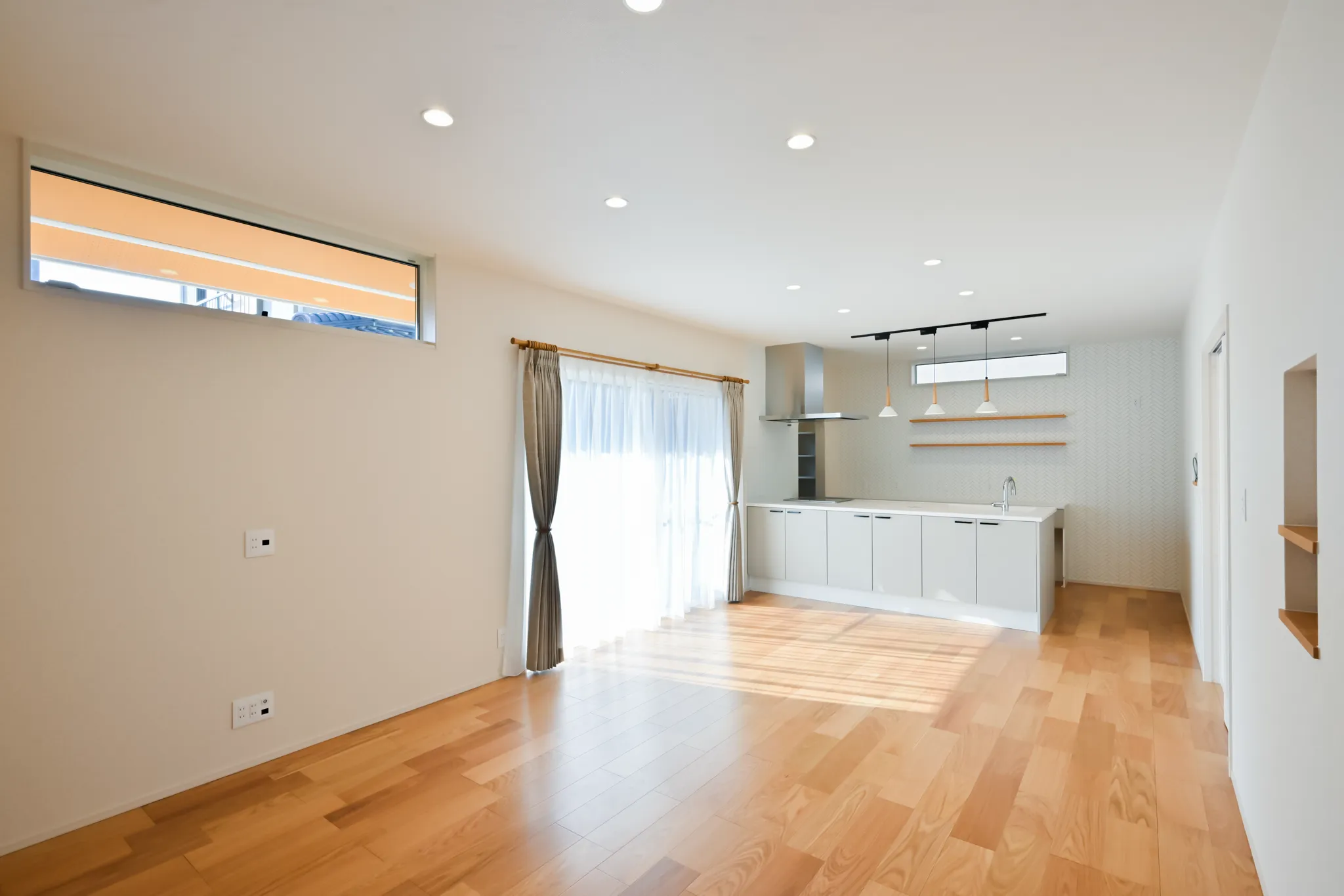 やわらかな光が届く、北欧スタイルの家