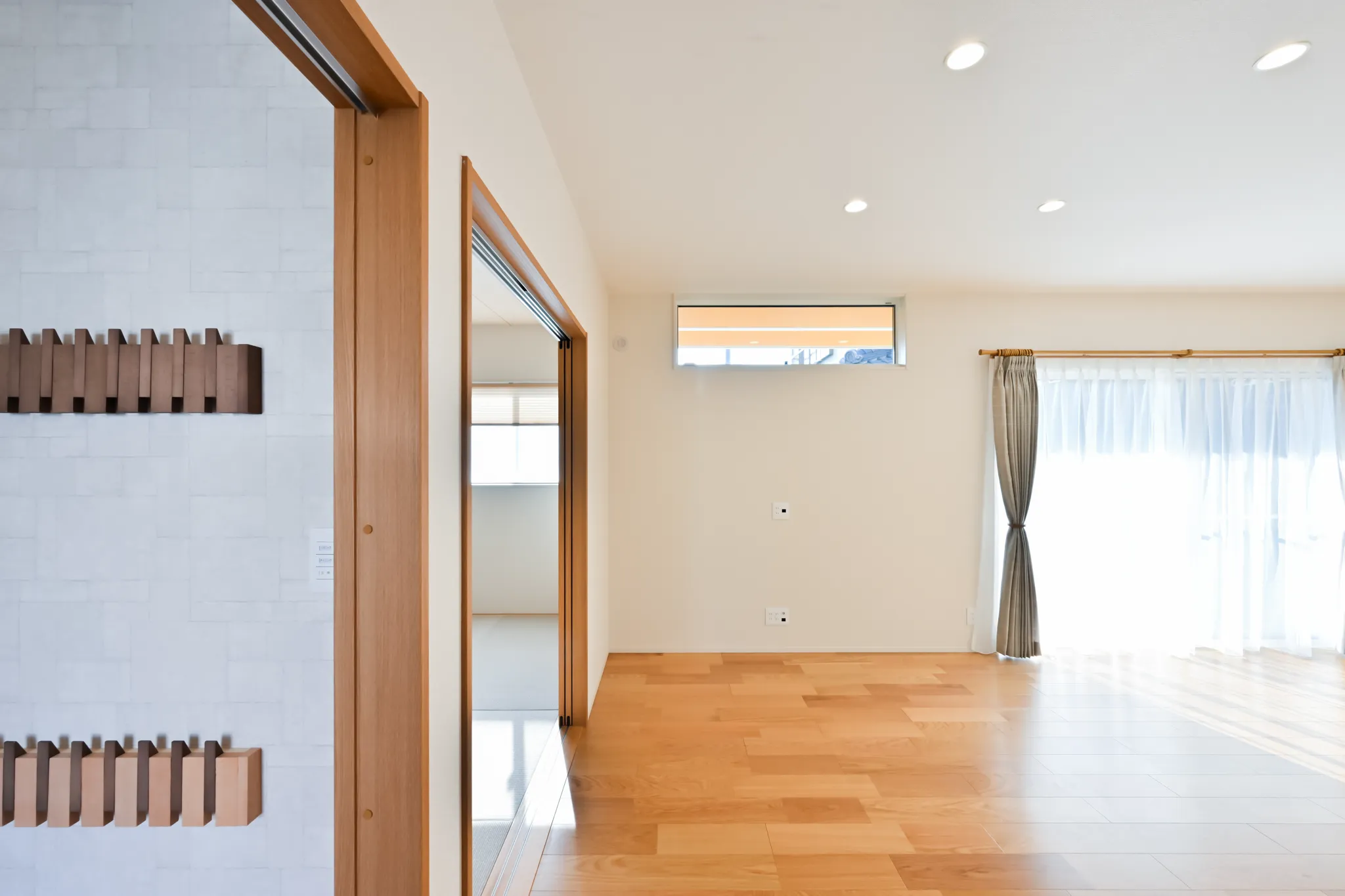 やわらかな光が届く、北欧スタイルの家