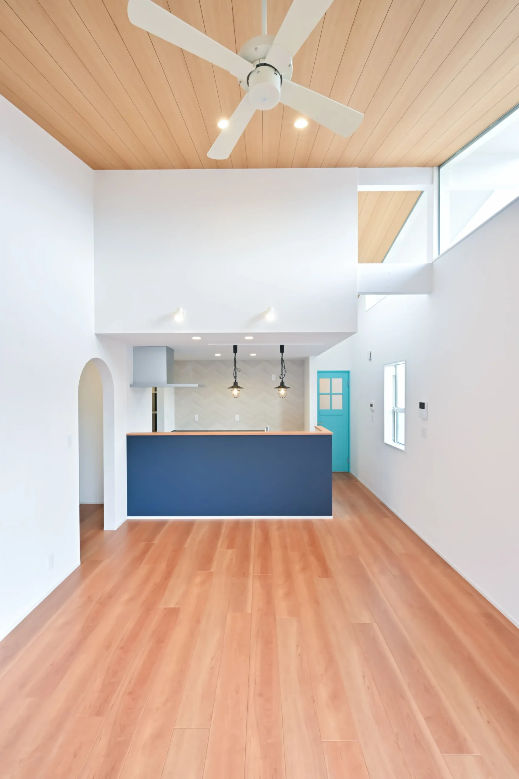 開放感溢れるアメリカンスタイルの平屋