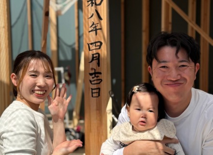 【N様邸 Vol.2】穏やかな空の下の上棟式